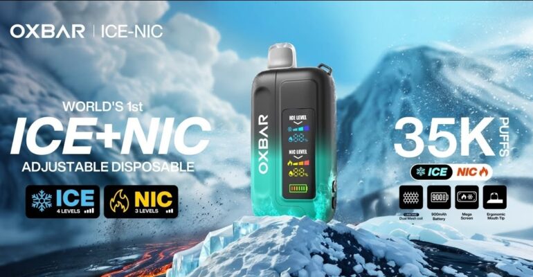 Oxbar Ice-Nic Control 35000 Puffs Disposable Vape