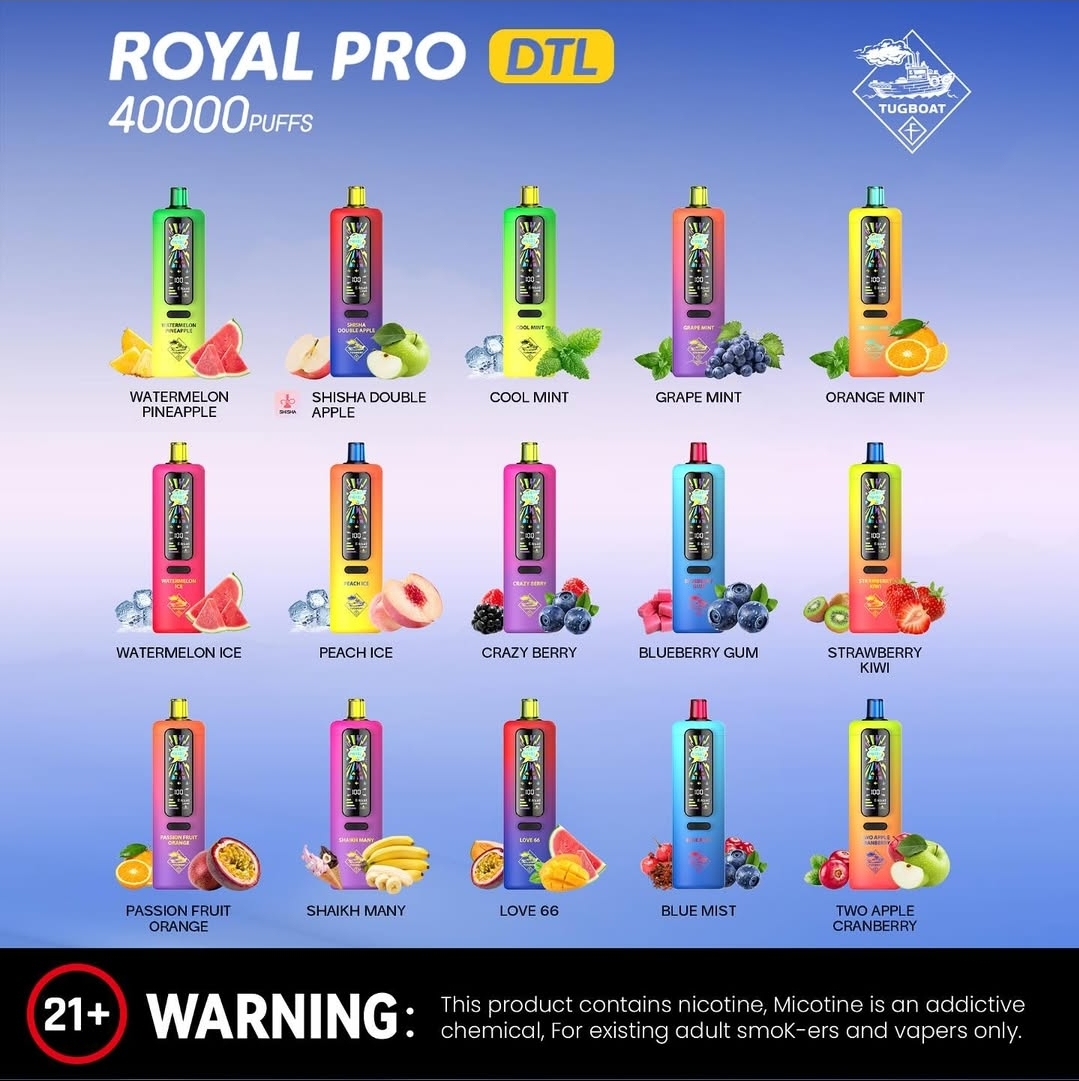 Tugboat Royal pro 4000 Puffs
