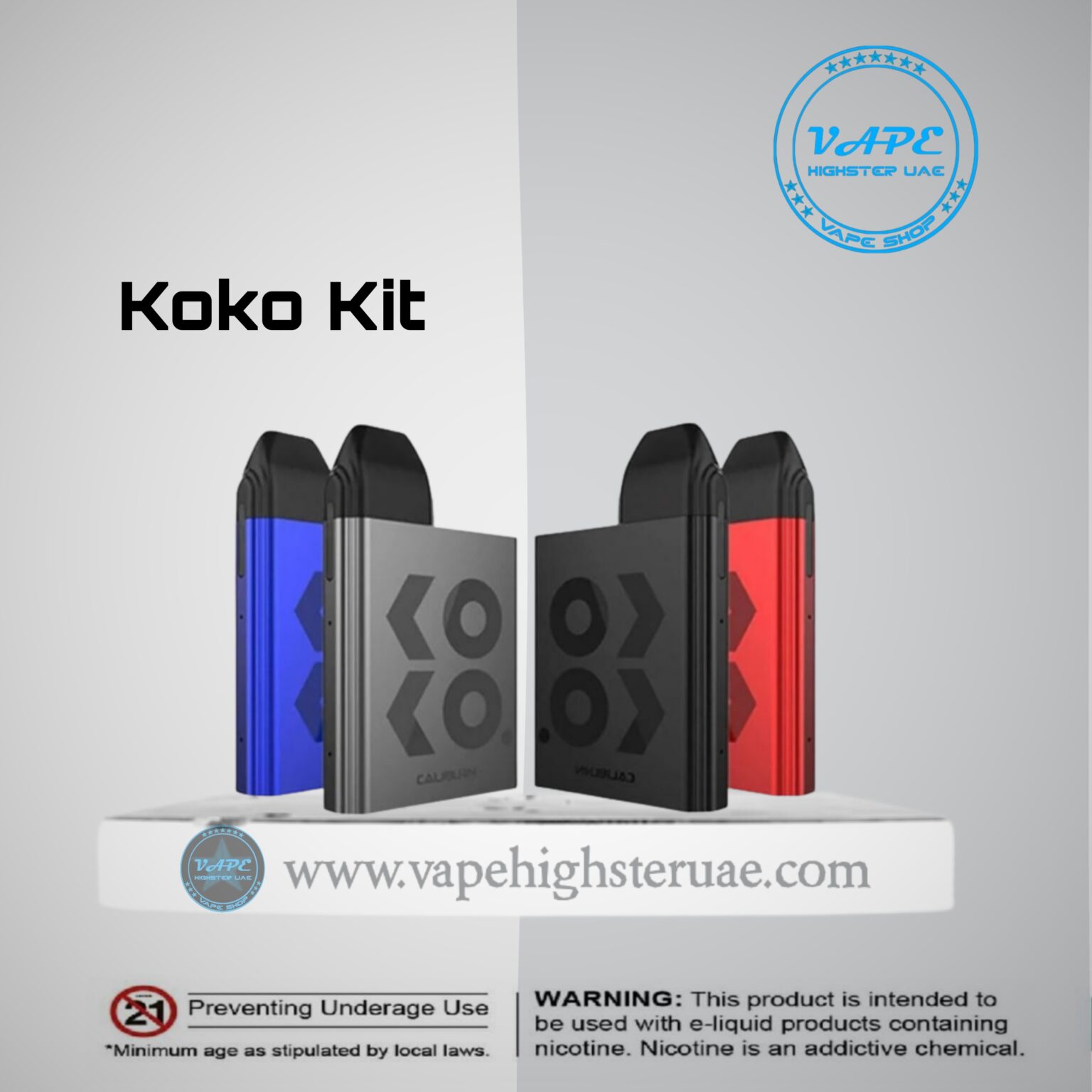 Firing Mode:draw UWELL Caliburn KOKO - Anrem Shop Pod System