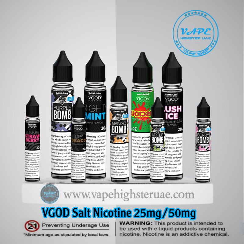 Vgod Salt Nicotine 30ml Vape Juice Authentic