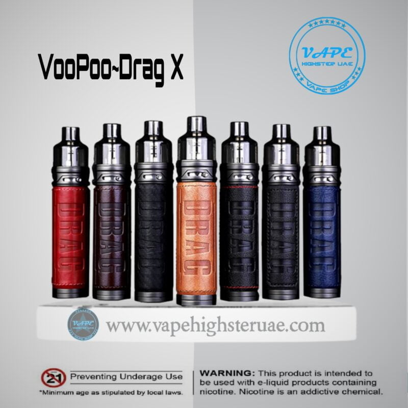 elf bar vape flavours Drag X Mod Pod BY VOOPOO Vape ECig Starter Kit 80W WITH PnP Coils & BIG  Pods TPD