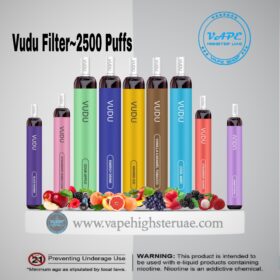 Vudu Filter Disposable 2500 Puffs Dubai UAE