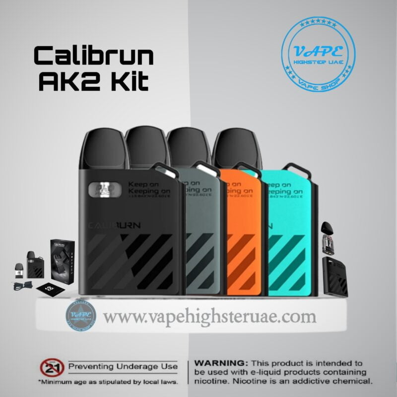 Uwell Caliburn AK2 Pod System Device Kit 520mAh in UAE Uwell Caliburn AK2 Pod System Device Kit 520mAh in UAE