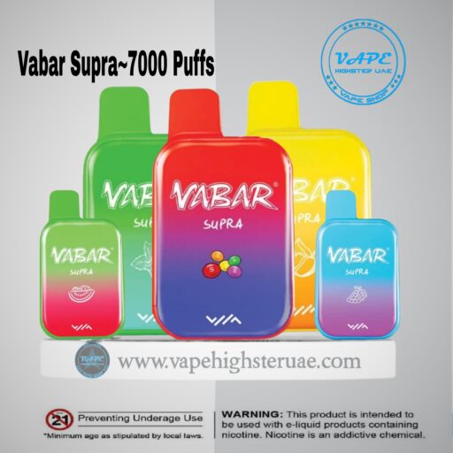 Vabar Supra 7000 Puffs Disposable Rechargeable Vape