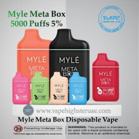 Myle Meta Box 5000 Puffs Disposable Vape in UAE
