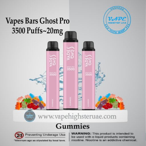 Vapes Bars Ghost Pro 3500 Puff Gummies