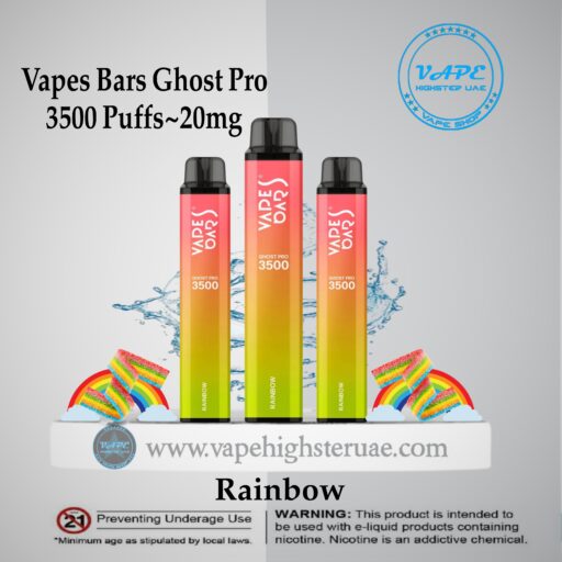 Vapes Bars Ghost Pro 3500 Puff Rainbow