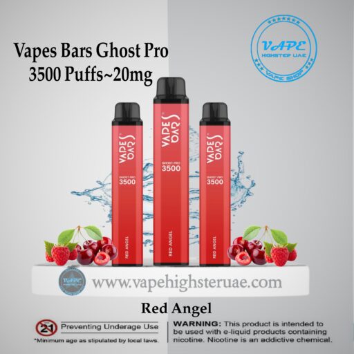 Vapes Bars Ghost Pro 3500 Puff Red Angel