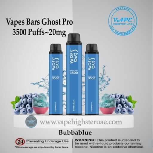 Vapes Bars Ghost Pro 3500 Puff bubbablue