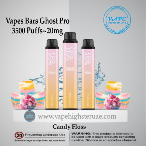 Vapes Bars Ghost Pro 3500 Puff candy floss