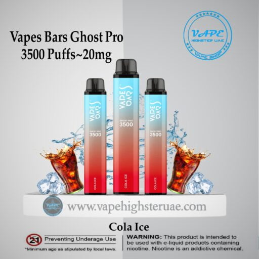 Vapes Bars Ghost Pro 3500 Puff cola ice