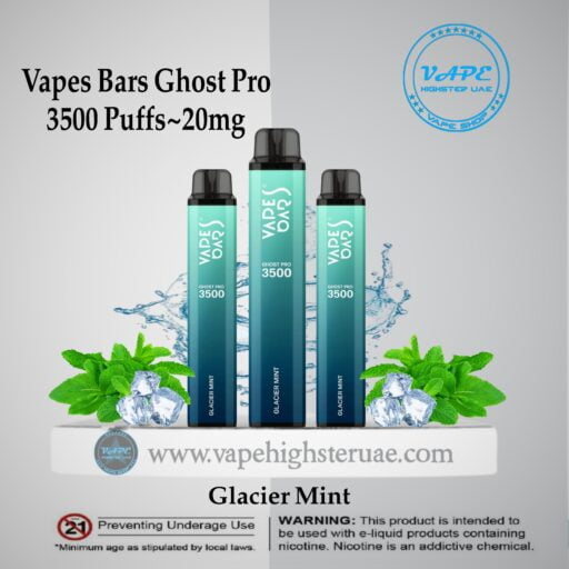 Vapes Bars Ghost Pro 3500 Puff glacier mint