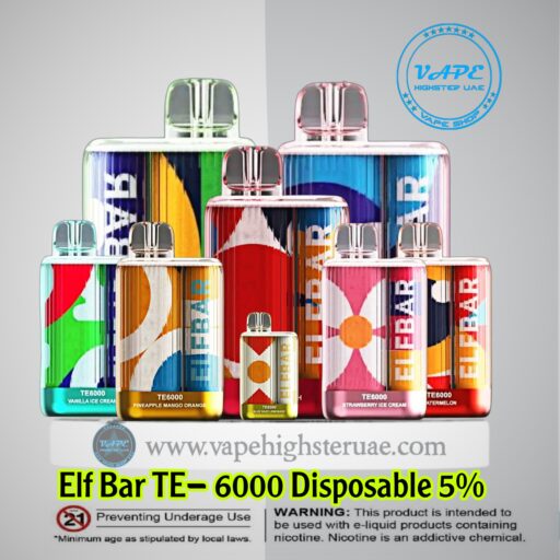 Elfbar TE6000 Puffs Disposable