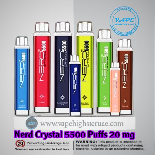 Nerd Crystal 5500 Puffs