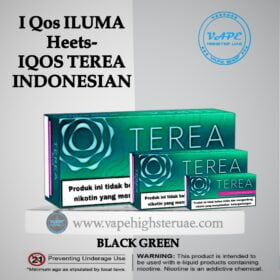 IQOS TEREA BLACK GREEN (INDONESIAN) IN DUBAI UAE