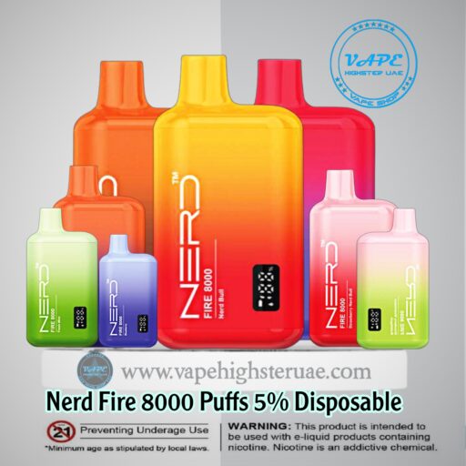 Nerd Fire 8000 Puffs