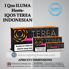 IQOS TEREA Apricity Dimensions (INDONESIAN) IN DUBAI UAE