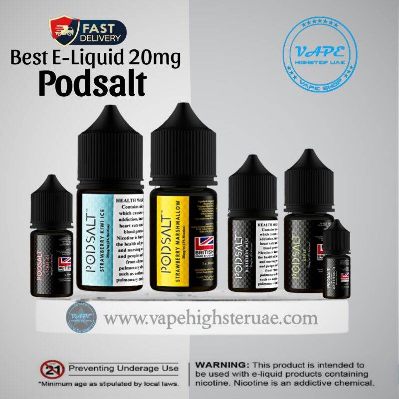 pod salt liquid 20mg Pod Salt | Vanilla (Vanilla) main image 1