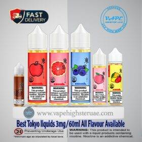TOKYO E-LIQUID 3MG 60ML IN UAE