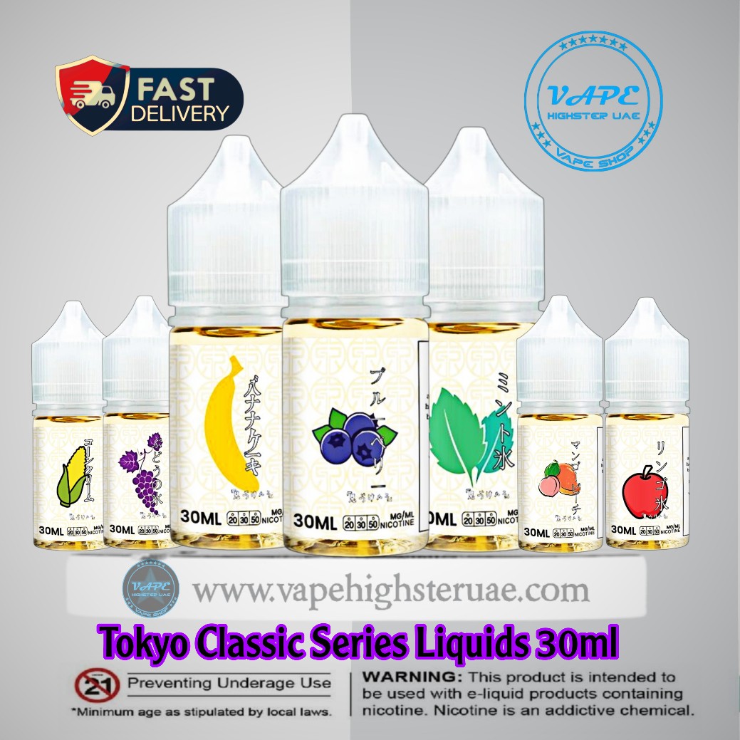 Tokyo Salt Nic E-Juice Classic Series 20mg30mg50mg ~30 ml