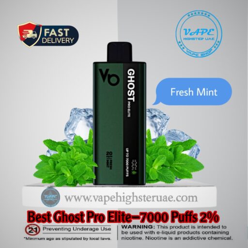 Best Ghost Pro Elite 7000 Puffs 2% Fresh Mint