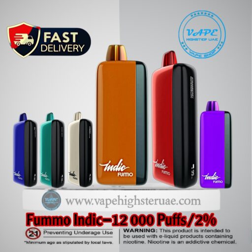 FUMMO Indic 12000 Puffs Disposable Vape Device In UAE
