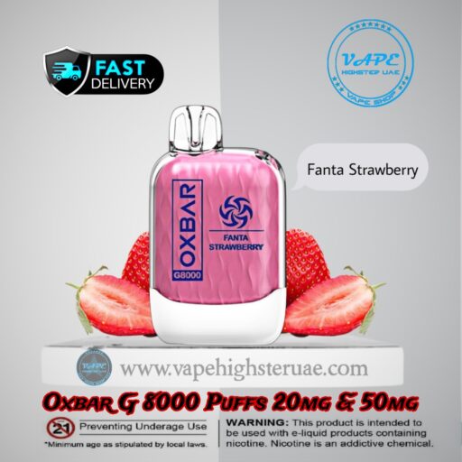 Oxbar G 8000 Puffs Fanta Strawberry