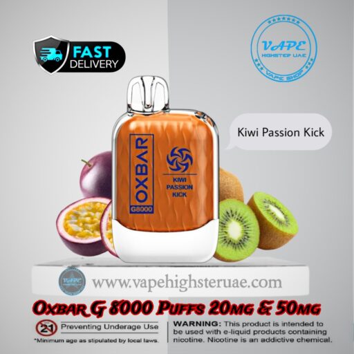 Oxbar G 8000 Puffs Kiwi Passion Kick