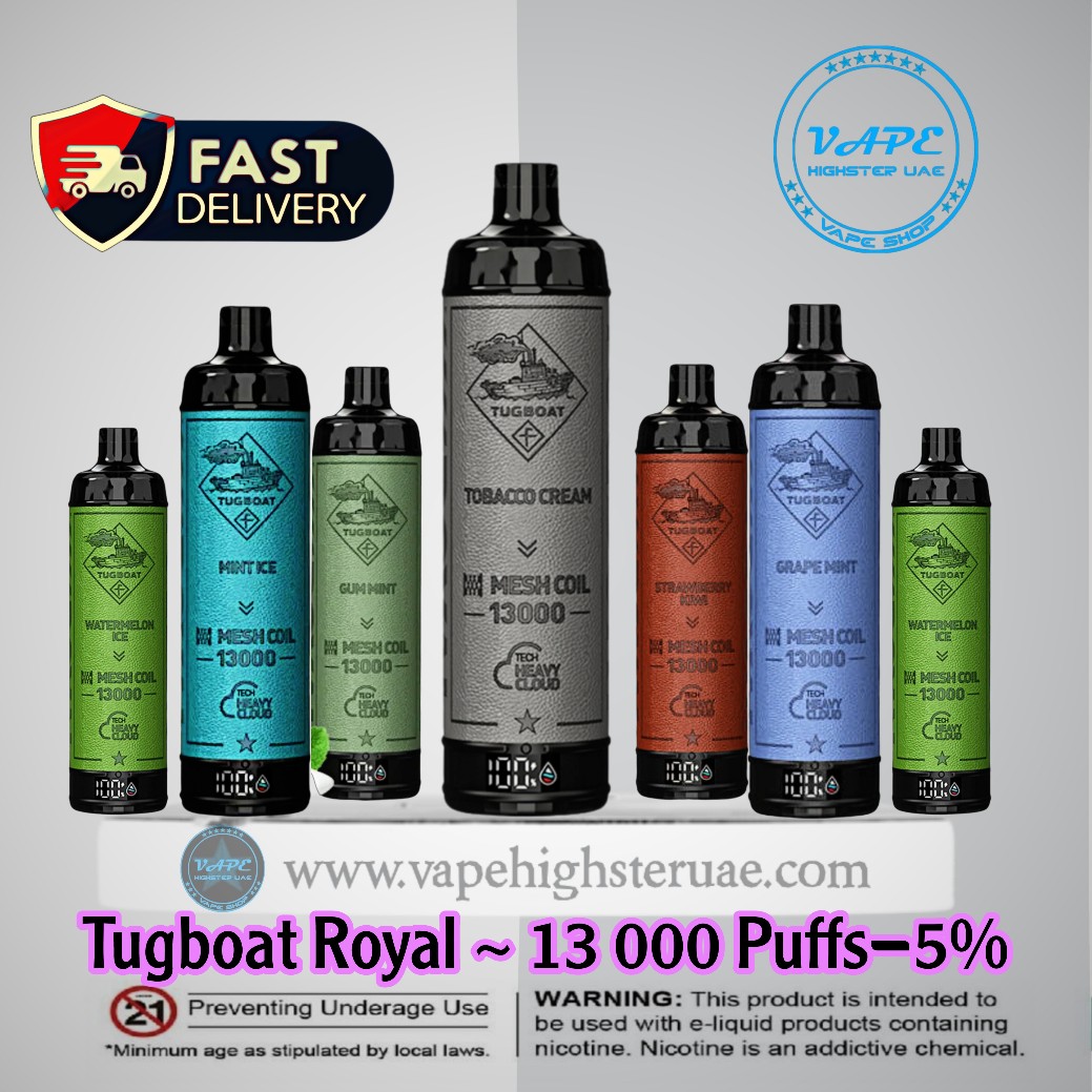 Tugboat Royal 13000 Puffs Disposable Vape In UAE