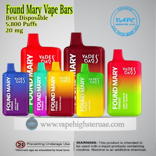 Vapes Bars Found Mary 5800 Puffs