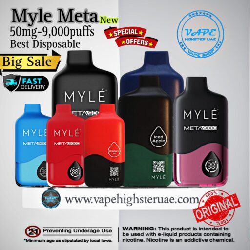 Myle Meta 9000 puffs Disposable