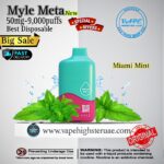 Myle Meta 9000 puffs Disposable
