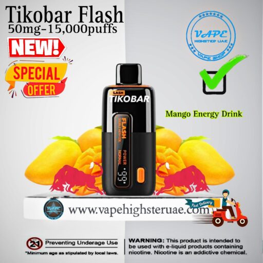 TIKOBAR Flash 15000 Puffs Disposable