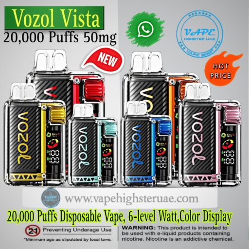 Vozol Vista 20000 Puffs Disposable Vape