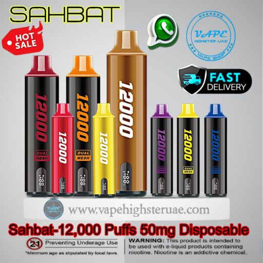 Sahbat Disposable Vape 12000 Puffs