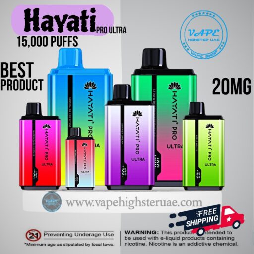 HAYATI Pro Ultra 15000 Puffs