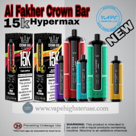 Al Fakher Crown Bar Hypermax 15000 Puffs