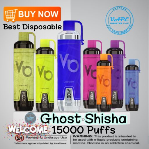 Ghost Shisha Disposable Vape 15000 Puffs 5mg