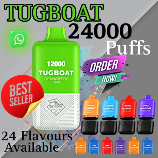 Tugboat Super kit 24000 Puffs 50mg Disposable Vape