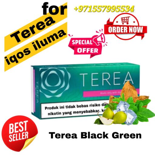 IQOS TEREA Black Green From Indonesia