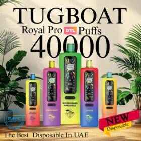 Tugboat Royal Pro DTL 40000 Puffs