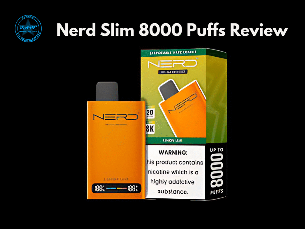 Nerd Slim 8000 Puffs Review