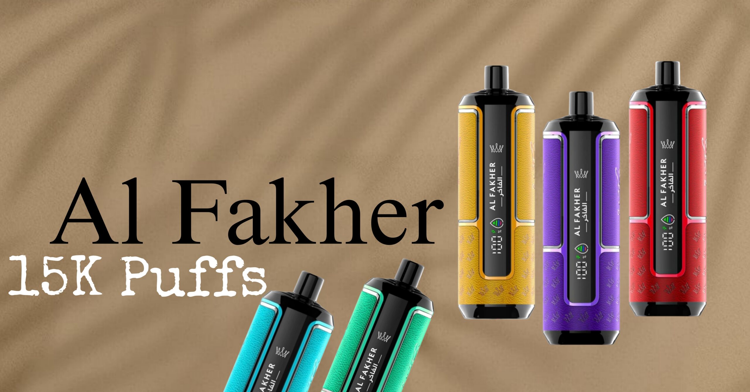 Al Fakher Crown Bar Hypermax 15K