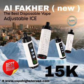 Al Fakher 15000 Puffs Adjustable Ice Sound
