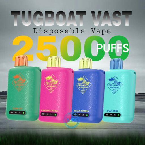 TUGBOAT VAST 25000 Puffs