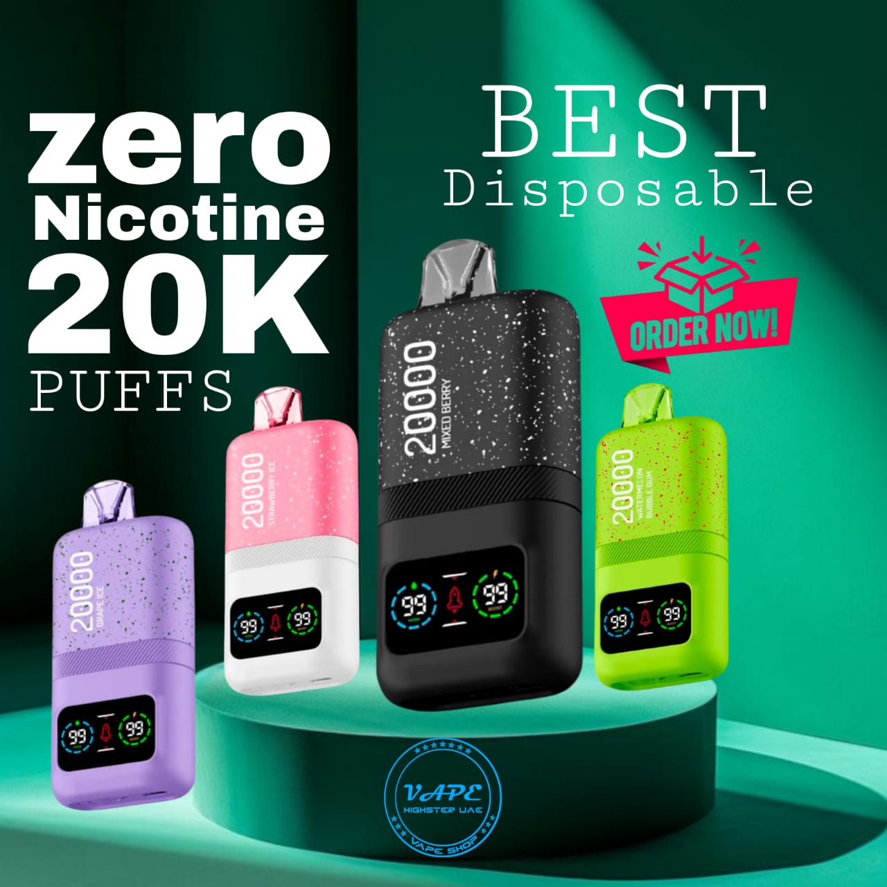 AIVONO AIM MAGIC 20000 Puffs 0MG Nicotine 3 AIVONO AIM MAGIC 20000 Puffs