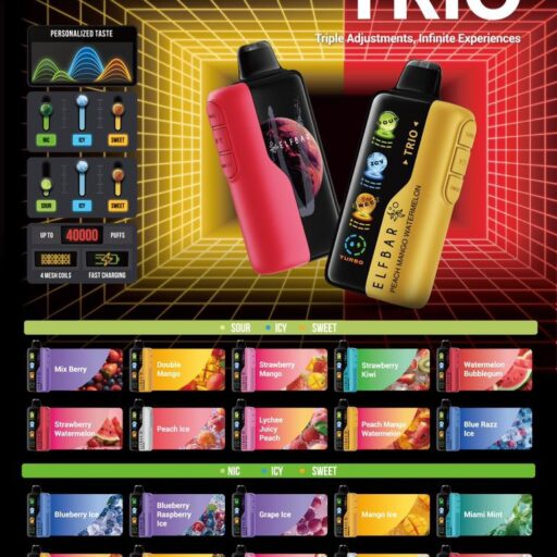 ELFBAR TRIO 40000 Puffs