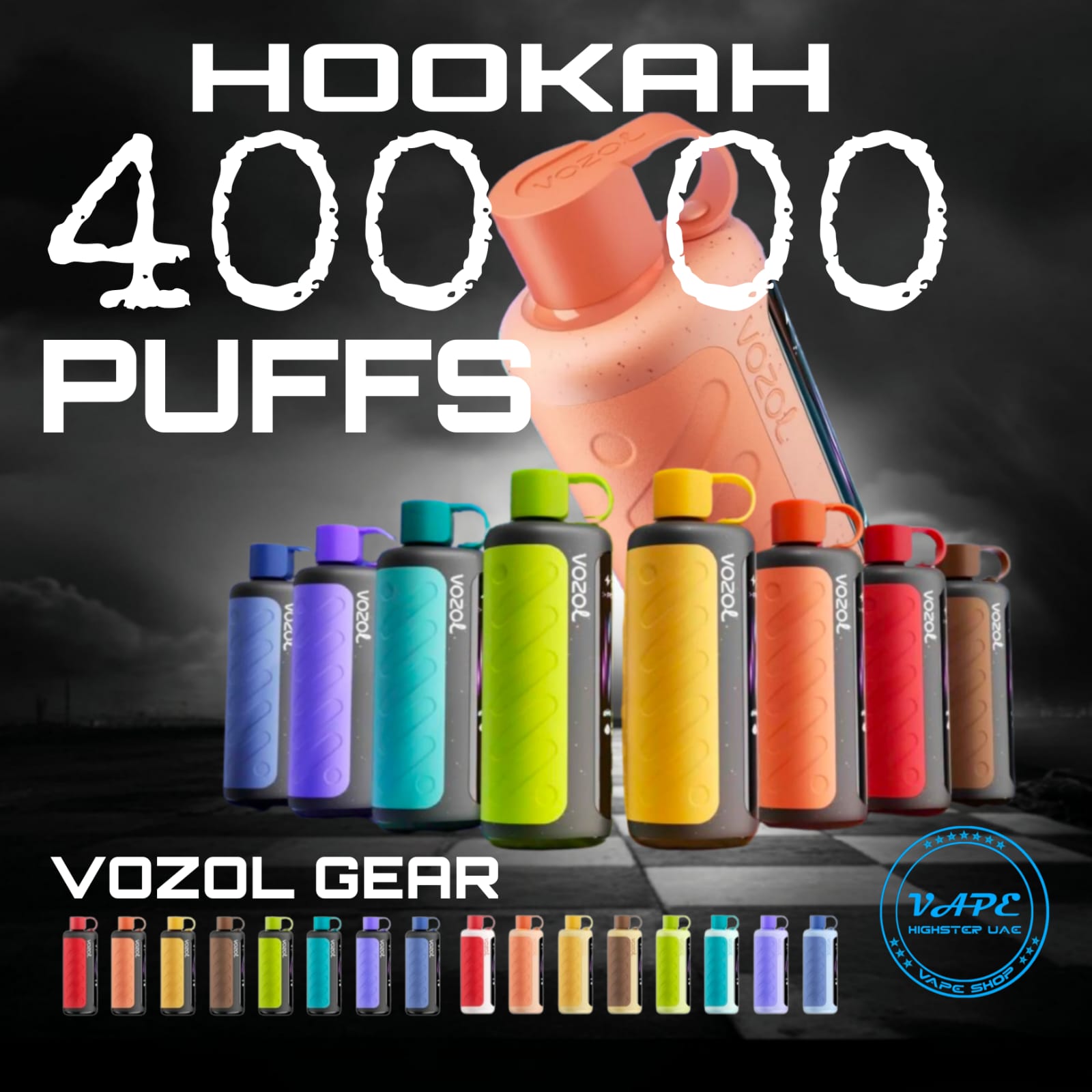Vozol Gear Hookah 40000 Puffs