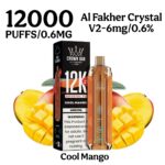 Al Fakher Crystal V2 12000 Puffs Disposable Vape - Image 3