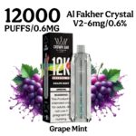 Al Fakher Crystal V2 12000 Puffs Disposable Vape - Image 4